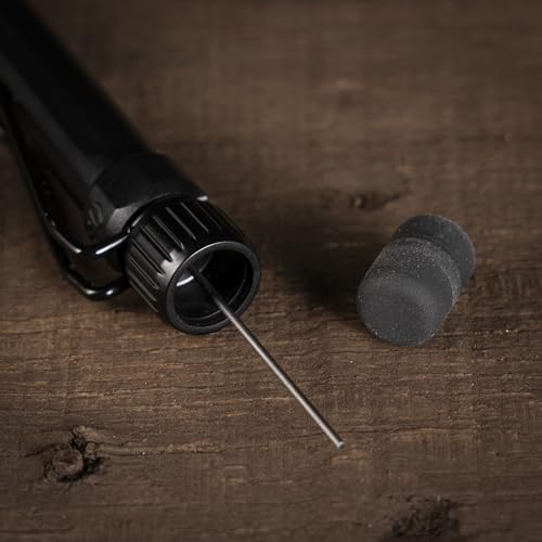 Rite in the Rain Weatherproof Mechanical Twist Pencil, Black Barrel, 0.9mm Black Lead, 3 Pack (No. BK9-3) - color: Black