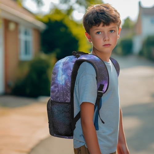 Axolotl Backpack Set, 4 PCS School Backpack with Lunch Box, Pencil Case and Water Bottle Bag, for Elementary Ages 9-12 Boys and Girls Daily Use - color: Reading Axolotl Print