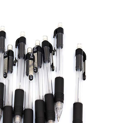 Zebra Z-Grip Mechanical Pencil, 0.7mm Point Size, HB #2 Graphite, Black Grip (Pack of 1, 7 Count Total) - size: 7 Count (Pack of 1)