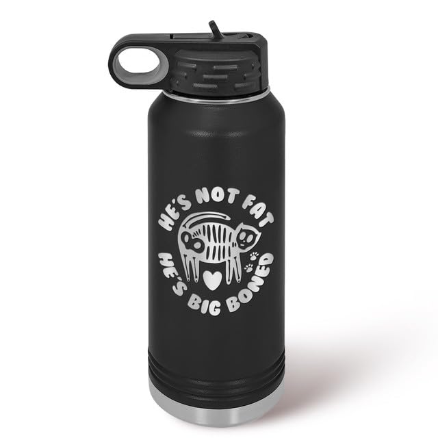 Veterinary Medicine Water Bottles - Stainless Steel Laser Etched, Vet Tech Appreciation Week Gifts for Women Men, Student Veterinarian Assistant Receptionist Cup Tumbler with Straw Lid - color: DS05, size: 32 Ounces