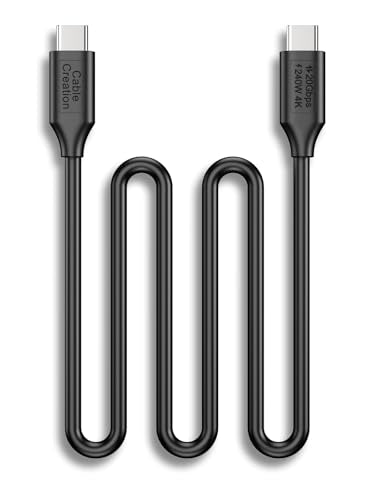 USB 3.2Gen 2x2 Cable,USBC to C for MacBook, iPhone 17,iPad, SSD, Dock,3ft | USB 3.2Gen 2x2 Cable,USBC to C for MacBook, iPhone 17,iPad, SSD, Dock,0.5ft - color: 20G, size: 3.3FT-Straight