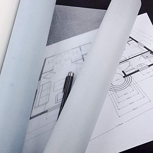 100 Sheets Tracing Paper 8.5 x 11 Inch, White Trace Paper Translucent Paper | Thin lightweight sheets, clear tracing, smooth writing, ideal for sketching, drawing, overlays, not for printers