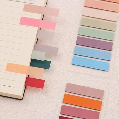 600 Pcs Pink Sticky Tabs, Page Markers Sticky Tabs Writable and Repositionable Book Flags Tabs Strip Index Tabs for Page Marking Classify File Notebooks and Writing Pads