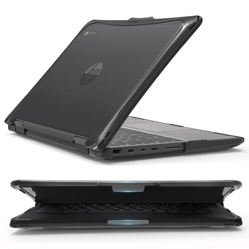 iBenzer Hexpact Securelock Case for HP Chromebook X360 11 inch G5 G4 G3 & Fortis Flip G1i, Heavy Duty Protective Hard Shell Case Cover with Screen Lock for Education K12 Students - size: For Chromebook X360 11" G5 G4 G3 & Fortis Flip G1i
