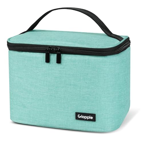 Gloppie Insulated Lunch Bag Lunch Box for Men Women Lunchbox Cooler Bag for Work Picnic, Idea for Gift, Green - color: Green.