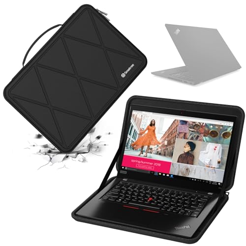 Smatree Hard EVA Protective Sleeve Case Compatible for 13 inch Lenovo ThinkPad X13s, Yoga Slim 7i Carbon Gen 8 Laptop (X8023) - color: X Series-Black, size: For 13 inch Lenovo ThinkPad/Yoga Slim 7i(X8023)