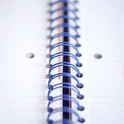 Hamelin 1 Subject College Ruled 7x10 Spiral Bound Notebook ULTRA Violet 3-PACK