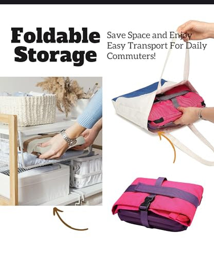 SUNNY BIRD Dual Compartment Lunch Bag Insulated Lunch Box for Women and Men (Purple) - color: Purple