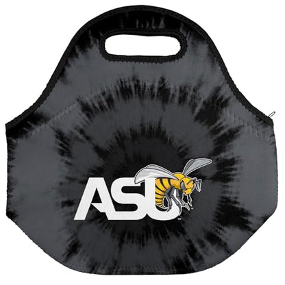 Campus Lab Alabama State University Tie-Dye Soft Neoprene Lunch Bag, School - color: Alabama State University Hornets