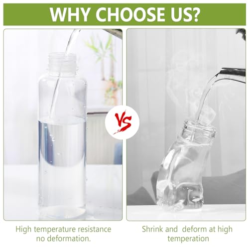 zmybcpack 12 Pack 10oz/300ml Plastic Juice Bottle With Caps Dishwasher Safe | Plastic Smoothie Bottles, Reusable Fridge Drinking Bottle with Lid for Juice, Milk and Other Beverages - size: 10oz 12pack