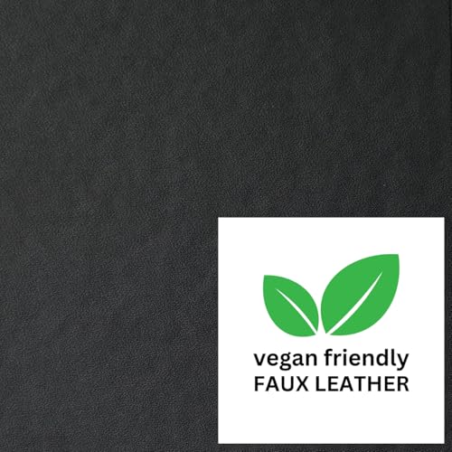 RICCO BELLO Lined Journal Notebook, Sun, 5.7 x 8.4-Inches | Faux Leather Hardcover, College Ruled, 96 Sheets / 192 Pages, Pen Holder, For Work & Notes - color: Black Sun