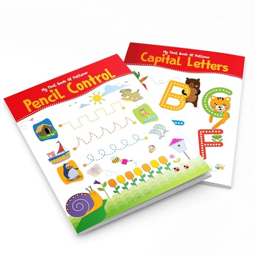 My First Super Boxset of Pencil Control and Patterns : Pack of 4 interactive activity books to practice Patterns, Numbers and Alphabet