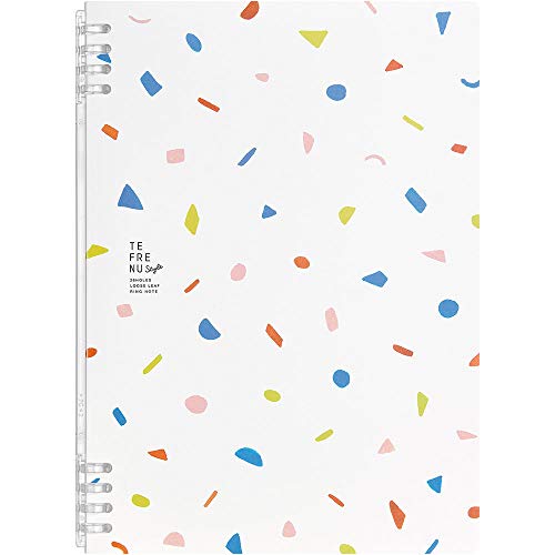 King Jim 9855TES-L105 Ring Notebook, Tefline, Style B5, Kachera - size: B5, style: Kakera