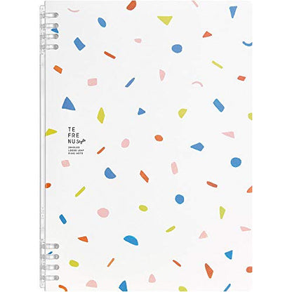 King Jim 9855TES-L105 Ring Notebook, Tefline, Style B5, Kachera - size: B5, style: Kakera