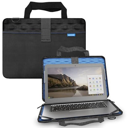 MAXCases Explorer 4 Work-In Case with Pocket for 14-Inch Laptops – Rugged, Shockproof Laptop Case – Protective, Lightweight, and Durable Cover for School, Office, and Travel - size: 14 Inch, style: Explorer 4