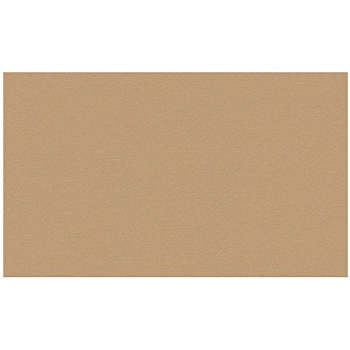 Colonial Cards: 150 Color Cardstock 3" x 5" Index Cards, Kraft, Unruled - color: kraft