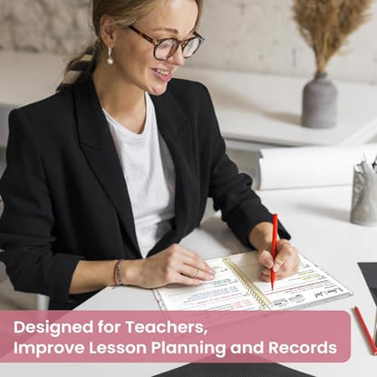 Planner 2026-2027, Academic Year Monthly and Weekly Calendar Planner, Jul 2026 - Jun 2027, Hardcover Teacher Student Planning Agenda book with Tabs, Perfect for School Office Supplies, 6.3" x 8.5" - Wildflowers - color: A-Wildflowers, size: (6.3"x8.5")a5