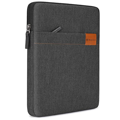 NIDOO Tablet Sleeve Bag 8 inch for 8.3" iPad mini 6/7.9" iPad mini 5/8" Lenovo Tab M8 Gen / 8.7" Galaxy Tab A7 / 8" Huawei MatePad T 8 Water Repellent Vertical Laptop Case Pouch - color: Black, size: 7.9" - 8" Tablet / 8.3" iPad mini