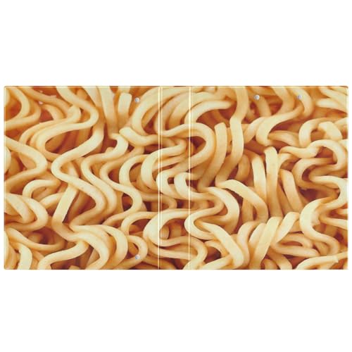Ramen Noodle 3-Ring Binder,1.5 Inch D-Ring Organizer Folder Clipboard Binder for Work Office School - color: Coloe2
