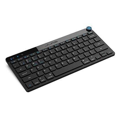 JLab, Go, Wireless Keyboard, Bluetooth, USB Dongle, Multi-Device, Ultra-Compact, Black - size: 1 Pack