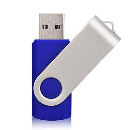 10 Pack USB 2.0 Flash Drives - 32GB Memory Stick - Blue - color: Blue, size: 32GB-10 PACK