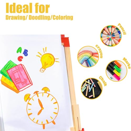 180 Sheets Art Paper 9" x 12" Craft Drawing Paper for Sketching, Loose Sketch Paper for Drawing - color: white180P