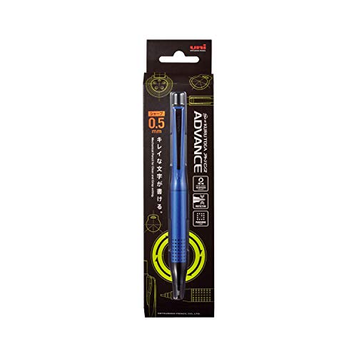 Uni Kurutoga Advance Upgrade Model 0.5mm Mechanical Pencil, Navy Body (M510301P.9) - color: navy