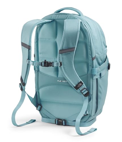 The North Face Women's Recon Everyday Laptop Backpack - Commuter Travel Bag, 18" Laptop Sleeve, Water-Repellent, Blue Eclipse Light Heather/Blue Eclipse, One Size - color: Blue Eclipse Light Heather/Blue Eclipse