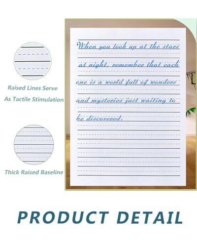 (2 Pack)Handwriting Paper Kindergarten for Kids, Ruled Practice Writing Paper for Kids, Total 200 Sheets, 100gsm White Writng Paper, 8.5 x 11 Inch Writing Paper with Lines, Kindergarten Writing Paper - size: 200 Sheets