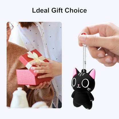 USB Flash Drives,BORLTER CLAMP Cute Flash Drive,32GB 64GB Cartoon Cat High Speed Memory Thumb Stick USB2.0 Animal Drive Character Data Storage Gift USB Disk Pendrive with Key Chain - size: 32GB