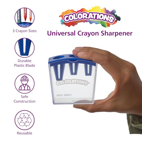 Colorations Universal Crayon Sharpener, Classroom Essentials