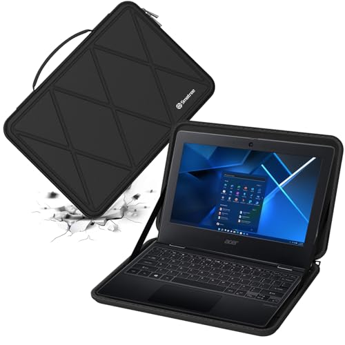Smatree Hard EVA Protective Sleeve Compatible for 12.2 inch Acer Chromebook Spin 312, 11.6 inch Acer Chromebook 311, TravelMate B3 TMB311-33-C3FM, TravelMate Spin B3 11 TMB311RN-33 2 in 1 Bag (X8019) | Compatible for Acer Chromebook 311, TravelMate B3 TMB