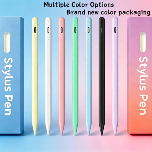 Stylus Pen Android for Samsung Galaxy Tab A11+/A11/A9/A9Plus/A8/A8plus/A7/A7lite Push-Button Switch, Accurate Writing, +2Nibs&Long Battery Life(NW Pink) - color: NW Pink