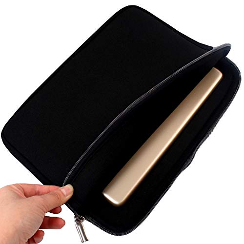 11.6 Inch Neoprene Laptop Sleeve Notebook Case Bag with Pocket for 11.6 ASUS Chromebook C202SA, C204MA C201PA C223, Flip C214MA, Vivobook E203NA-YS02, E203MA