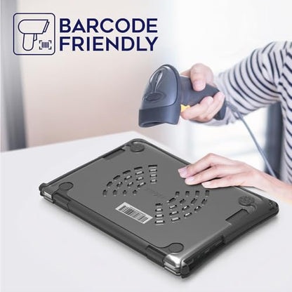 iBenzer Hexpact Securelock Case for HP Chromebook X360 11 inch G3/G4, Heavy Duty Protective Hard Shell Case Cover with Screen Lock for Education K12 Students - size: For HP Chromebook 11'' X360 G3/G4