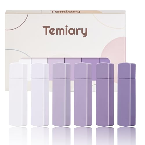 Temiary 6Pcs Mini White Correction Tapes, Quick Dry Smooth Pull Out, Purple | Aesthetic Cute Correction Tape Set Easy To Use for Students School Office Supplies - color: Purple