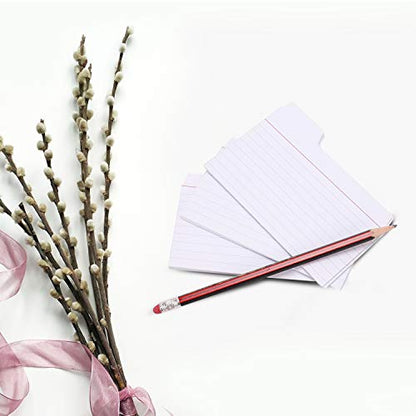 Find It Tabbed Index Cards, 3 x 5 Inches, White, 48-Pack (FT07215) - color: White, size: 3x5 48 PK, style: Cards Only
