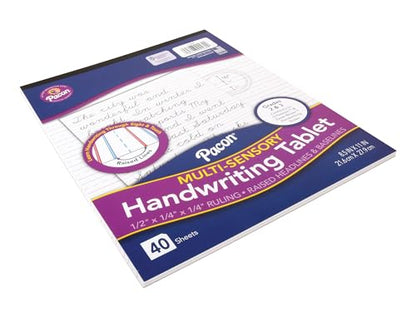 PAPER TABLET PACON MULTISENSORY 8.5X11 IN 40 SHTS