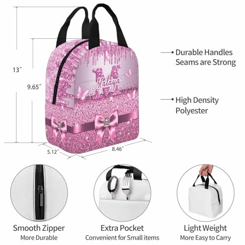 Customize Girl Backpacks Pink Purple Butterfly Paw Shoulder Bags with Name Custom Lunch Bag Waterproof BAckpack for Men Women Custom Cute Book Bags for Girls Elementary School Season - color: Color 15