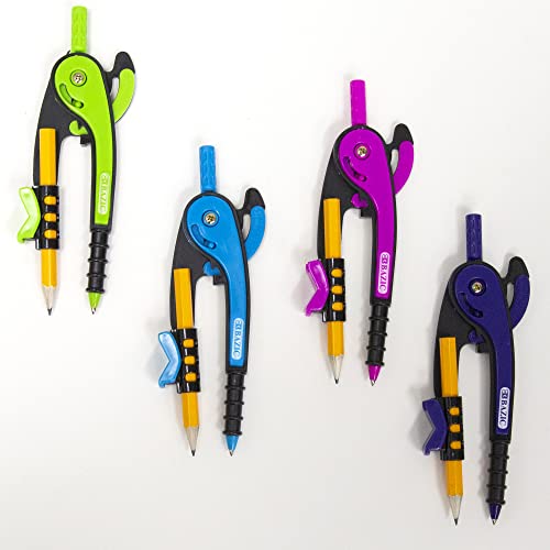BAZIC Scale-Arm Compass w/ #2 Wood Pencil