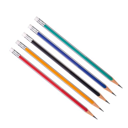Triangular Graphite Pencil Lightweight Multipurpose for Writing Triangular Professional Pencils with Eraser for Writing