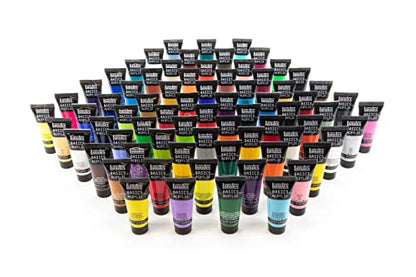 Liquitex Basics Acrylic Paint Set, 72 x 22ml (0.74-oz) Tubes - style: 72 x 22ml (0.74-oz)
