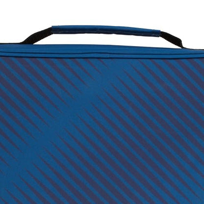 Five Star Zipper Binder, 2 Inch 3-Ring Binder with Round Rings, 5-Tab Expanding File, 380 Sheet Capacity, Cobalt Blue (72534) - color: Blue, size: 2 Inch Zipper Binder