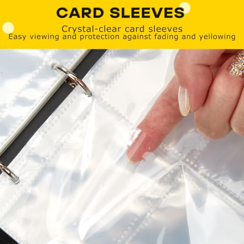 9-Pocket Trading Card Binder, PU Leather Zip Card Binder Album Holds 900 Cards for TCG, Sports Cards, Collectible Cards（CARTOON） - color: Cartoon4