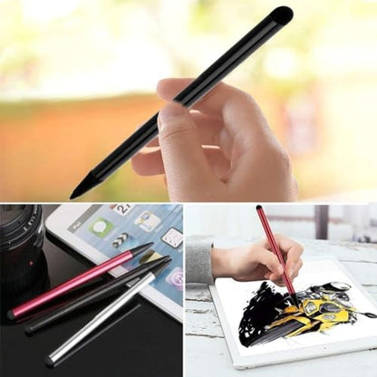 2 Pcs Black Stylus Pens for Universal Touch Screen Devices - Compatible for iPad, for Samsung Galaxy, Smartphones,Universal Touch Screen Pens All Touch Screen Devices Capacitive Stylus Compatible