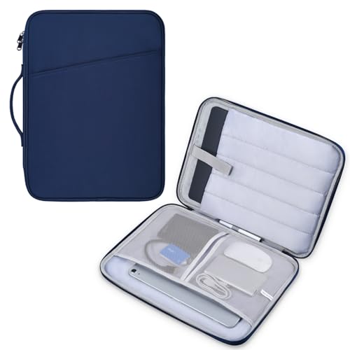 Laptop Carrying Sleeve Compatible with Apple MacBook Air 15 inch M5 M4 M3 M2 chip A3448 A3241 A3114 A2941 2026-2023,15" Microsoft Surface Laptop 6/5/4/3 Protective Case, Computer Traveling Bag- Blue - color: Blue, size: 15 Inch