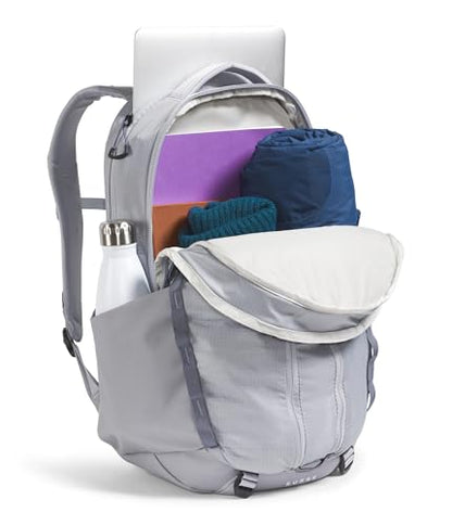 The North Face Women's Surge Commuter Laptop Backpack - Everyday Travel Bag, Laptop Sleeve, Water-Repellent, Blue Flax/Twilight Galaxy, One Size - color: Blue Flax/Twilight Galaxy