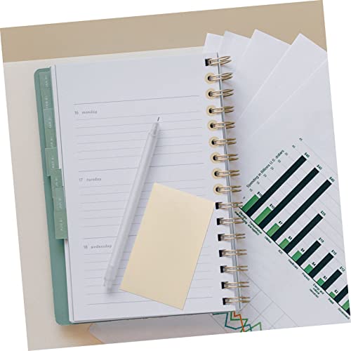 280Pcs Loose Leaf Paper Hole Reinforcement Stickers Adhesive Binder Ring Labels for Easy Repair of Punched Paper for Office and Home Use