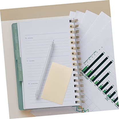 280Pcs Loose Leaf Paper Hole Reinforcement Stickers Adhesive Binder Ring Labels for Easy Repair of Punched Paper for Office and Home Use