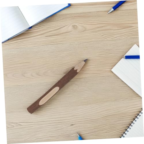 Tofficu 20pcs Wood Pencils Woodland Shower Decorations Pencils Long Writing Tree Bark Boys and Girls Writing Pack - color: Brownx2pcs